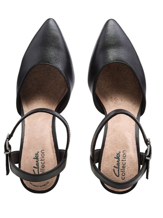 Clarks Shoes - Clarks Kataleyna Cora Kitten Heel Pumps Black Size 7.5